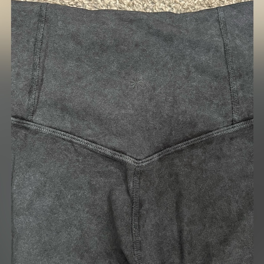 Gray Athleta Distressed Leggings - Picture 5 of 5